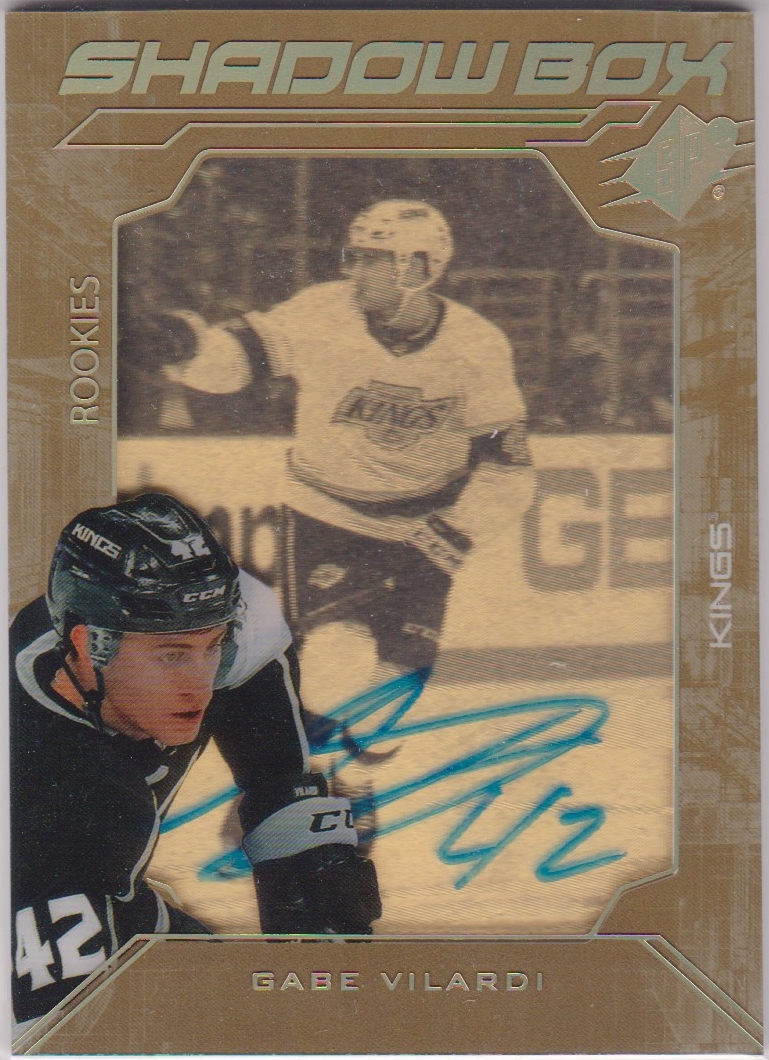 (image for) 2020-21 SPx Shadow Box Autographs #SB11 Gabe Vilardi RC 27/175